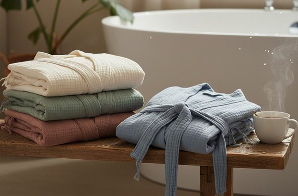 Les meilleures options de peignoirs en gaze de coton pour allier confort et style